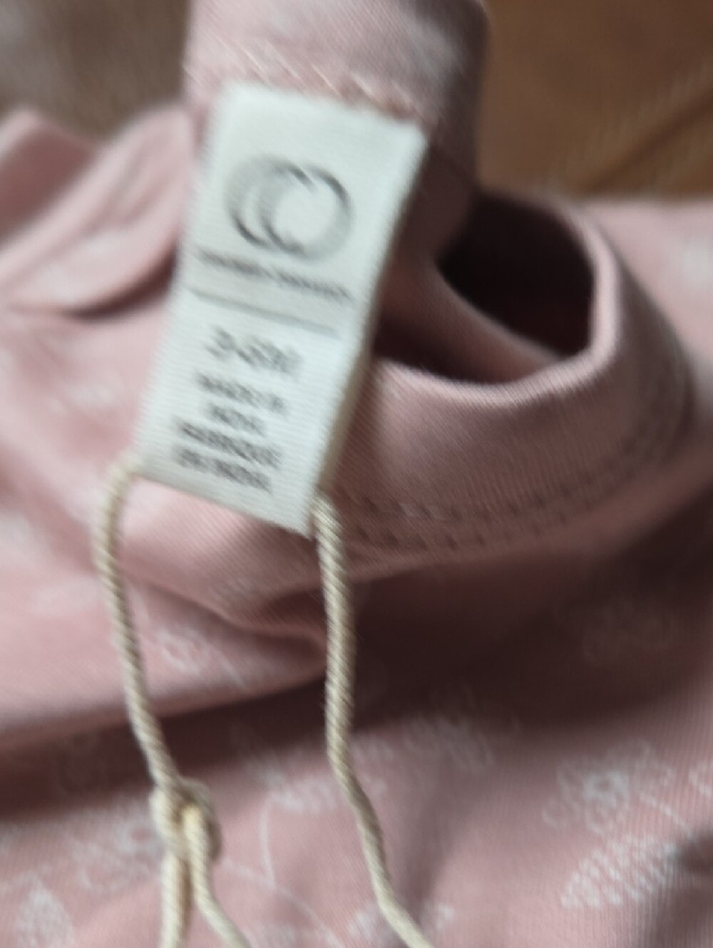 Colored Organics Dusty Pink Floral Organic Baby One-Piece - Picture 7 of 9